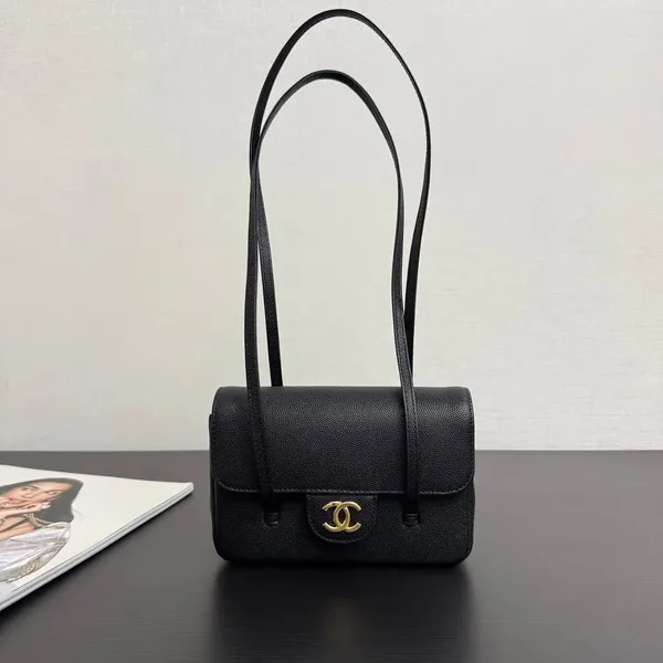 Chanel Preppy Coco Mini Flap Black Bag product view 1