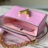 Louis Vuitton Twist Pink Handbags With Lock Gold 24 cm product view 3