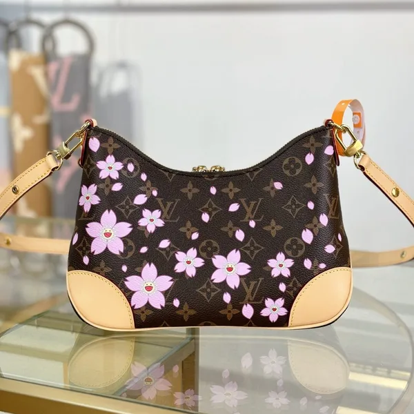 Louis Vuitton x Takashi Murakami Boulogne PM Cherry Blossom Bag product view 1