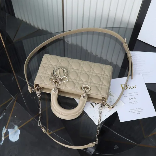Dior Medium Beige Lady D-Joy Bag product view 4