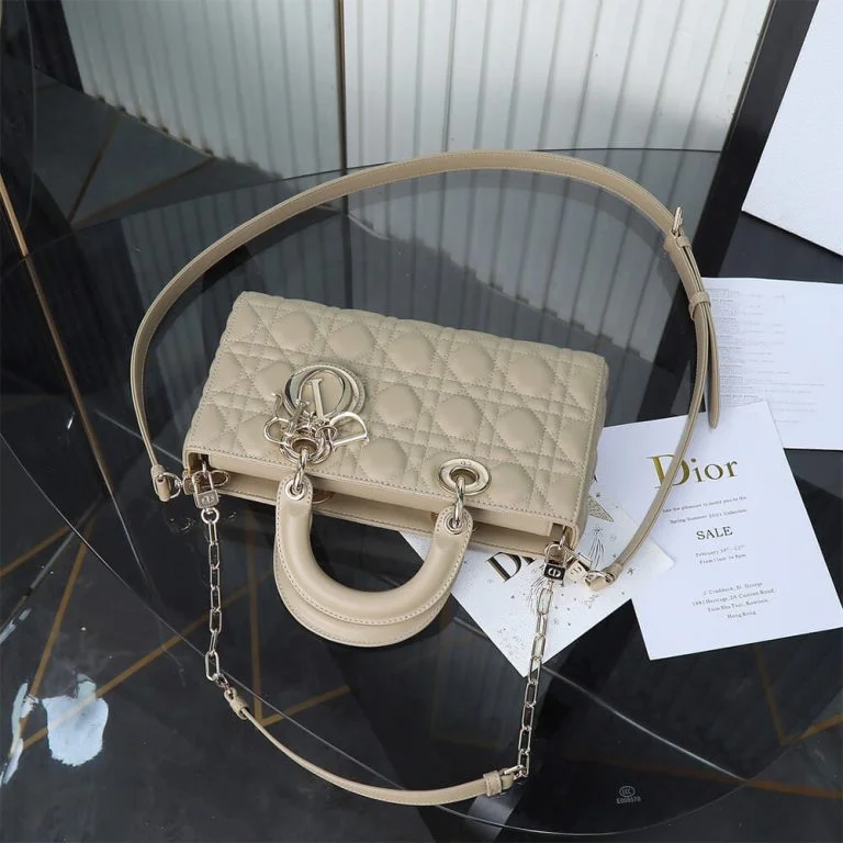 Dior Medium Beige Lady D-Joy Bag product view 4