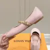 Louis Vuitton Women Pink Fabric Mary Janes Heels product view 6