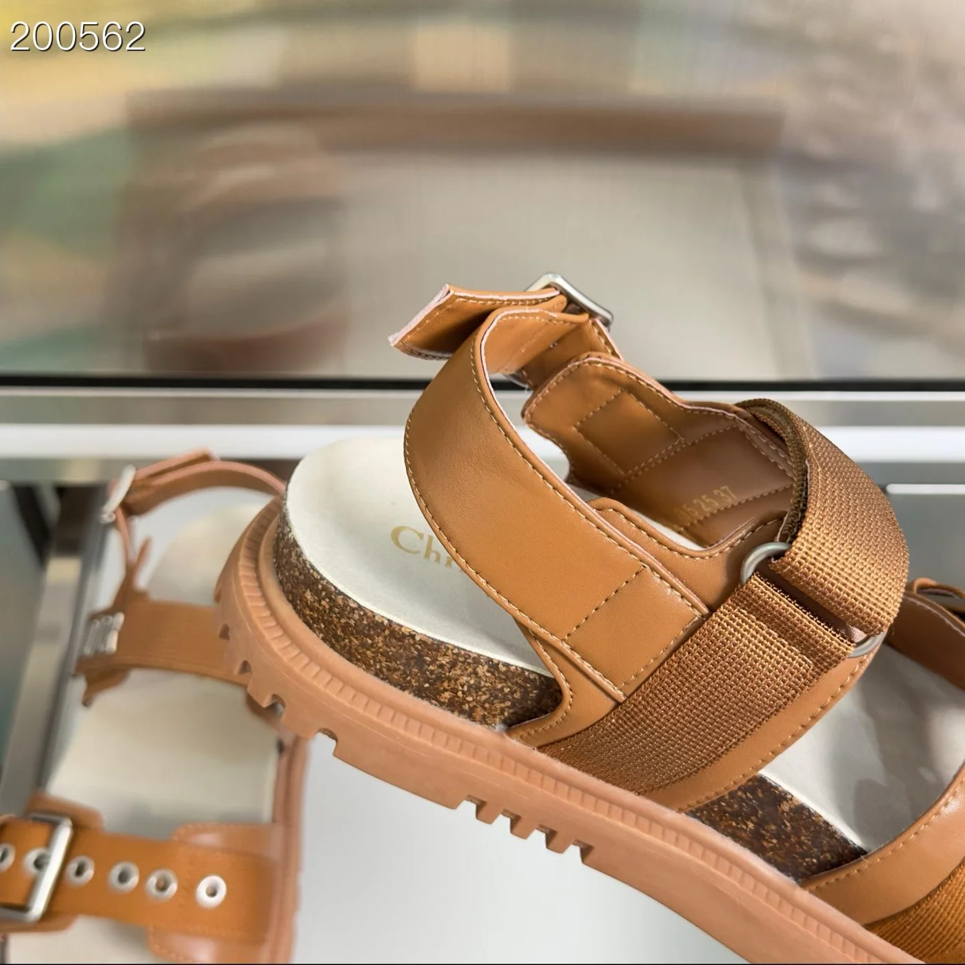 Dior Act sandals In Orange product view 2