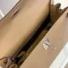 Hermès Kelly 28 Epsom Brown Palladium Hardware Bag product view 5