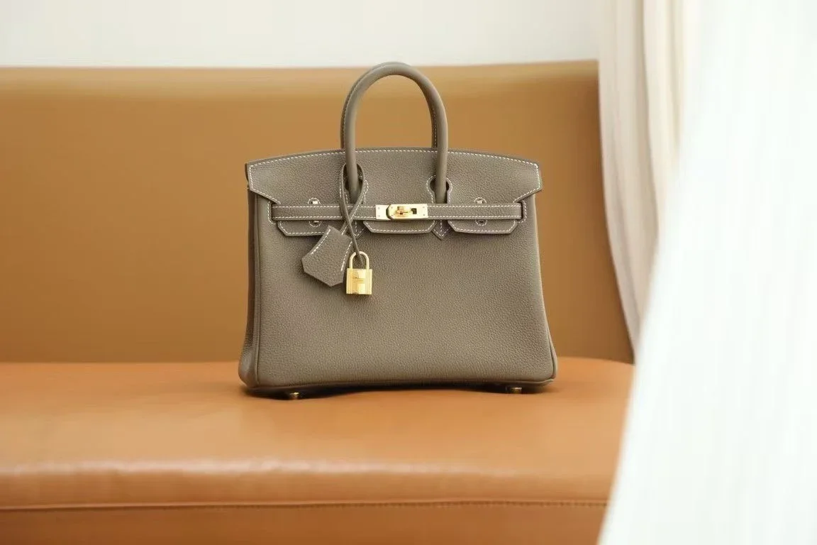 Hermès 30 Etoupe Epsom Sellier Gold Hardware Bag product view 1