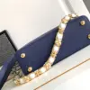 Louis Vuitton Capucines BB Woman’ Navy Blue Handbags 27x18x9cm product view 7