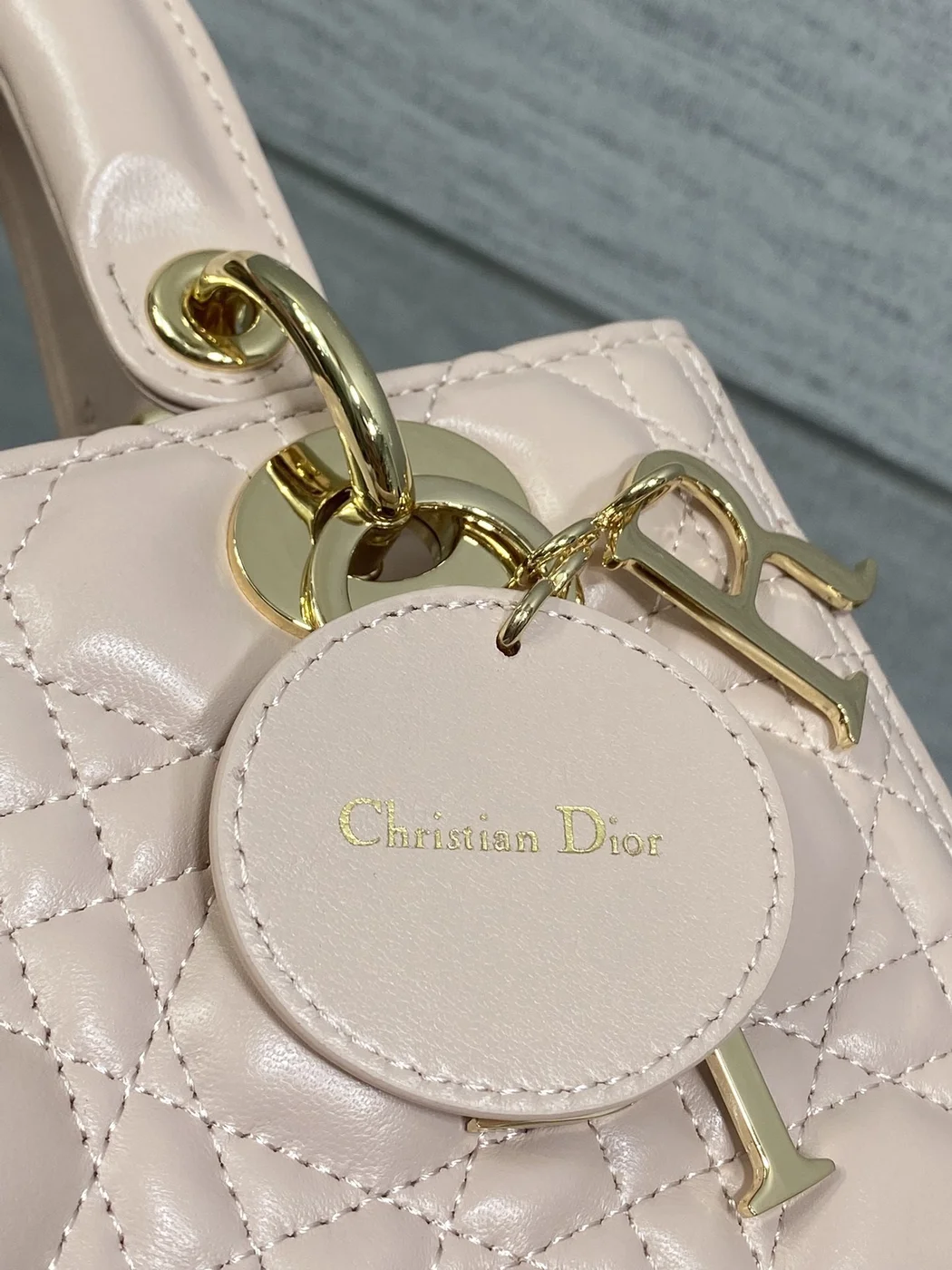 Dior Lady Pink with Gold Hardware – Medium Bag product view 4