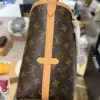 Louis Vuitton Handbags Louis Vuitton Carry All MM Monogram Brown Color 39x30x15cm product view 10
