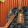 Goyard Alma Vedome Handbag Fabric Wrapped Leather Strap 24 cm product view 3