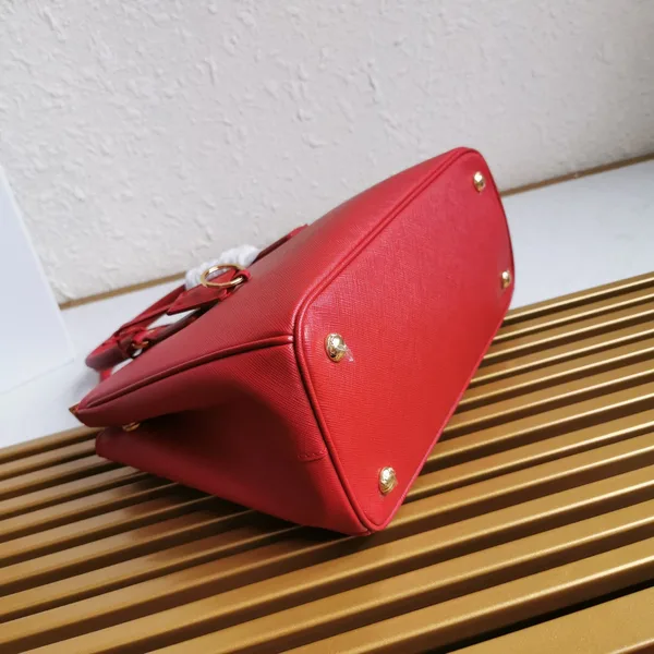 Prada Medium Galleria 28 Red Saffiano Leather Bag product view 3