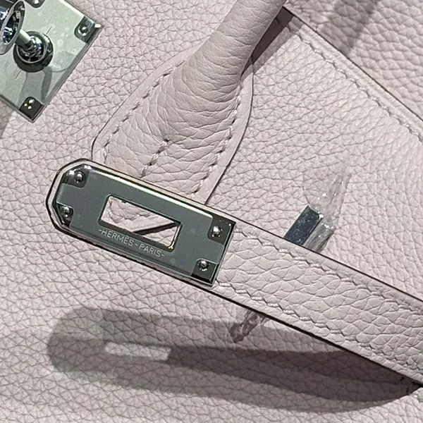 Hermès Birkin 25 In Pink Baby Silver Hardware Bag product view 9