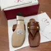 Valentino Women Brown Leather Studded Sandals product view 6