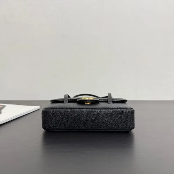 Chanel Preppy Coco Mini Flap Black Bag product view 4