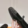 Louis Vuitton Women Black Patent Leather Mary Jane Loafers product view 2