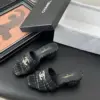 Chanel Women Black Tweed Mules product view 2