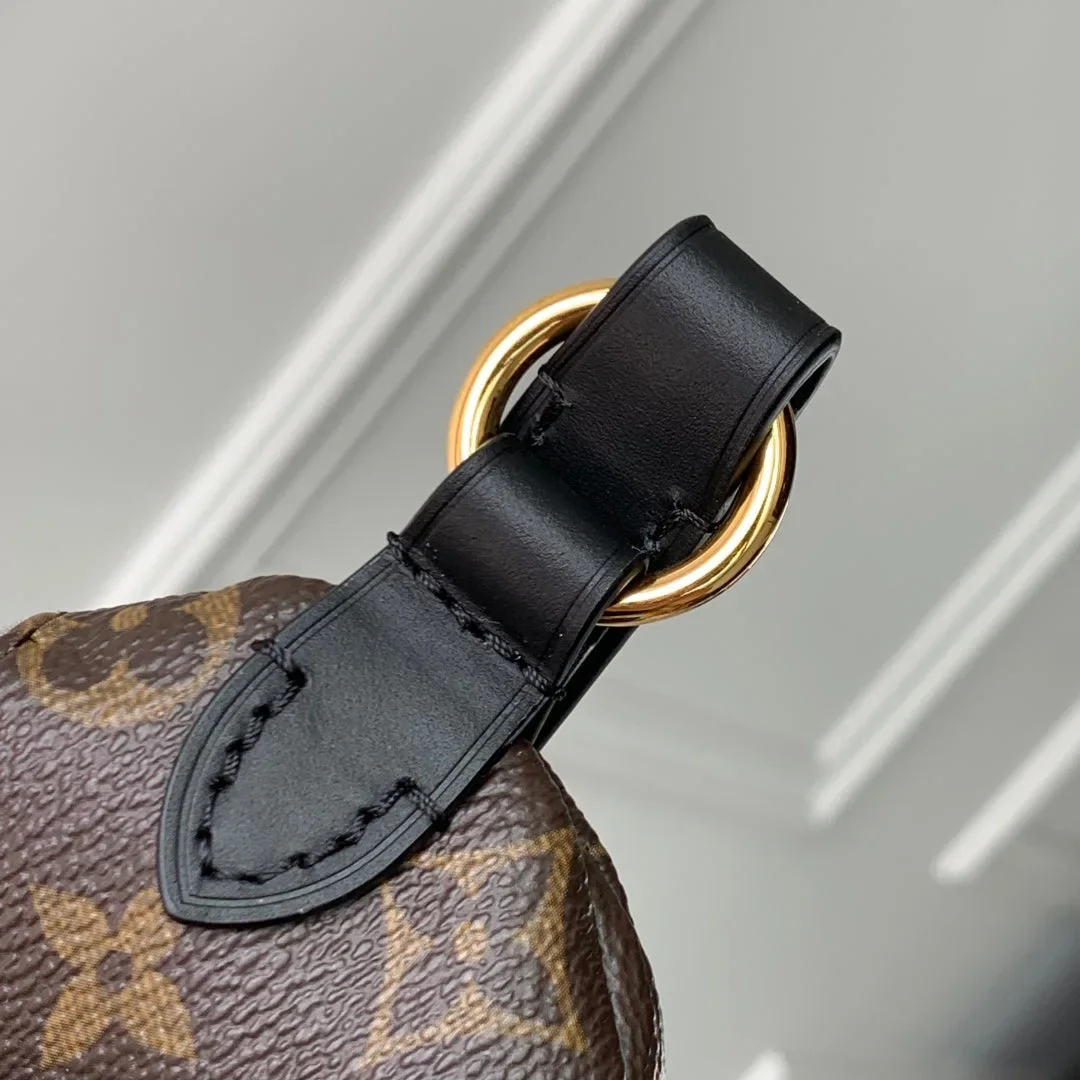 Louis Vuitton Keepit Bumbag 29 In Brown Damier Azur Coated Monogram Canvas Bag product view 4