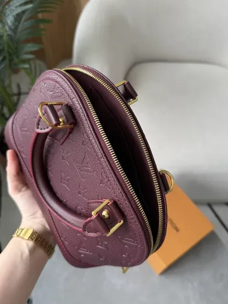 Louis Vuitton Alma Burgundy Bag product view 7
