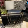 Chanel Shopping Handbags Woman’s Black Leather 33x23x11cm product view 3