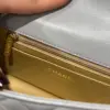 Chanel Classic Woman’s Smooth Leather Grey Handbags 20 cm product view 7