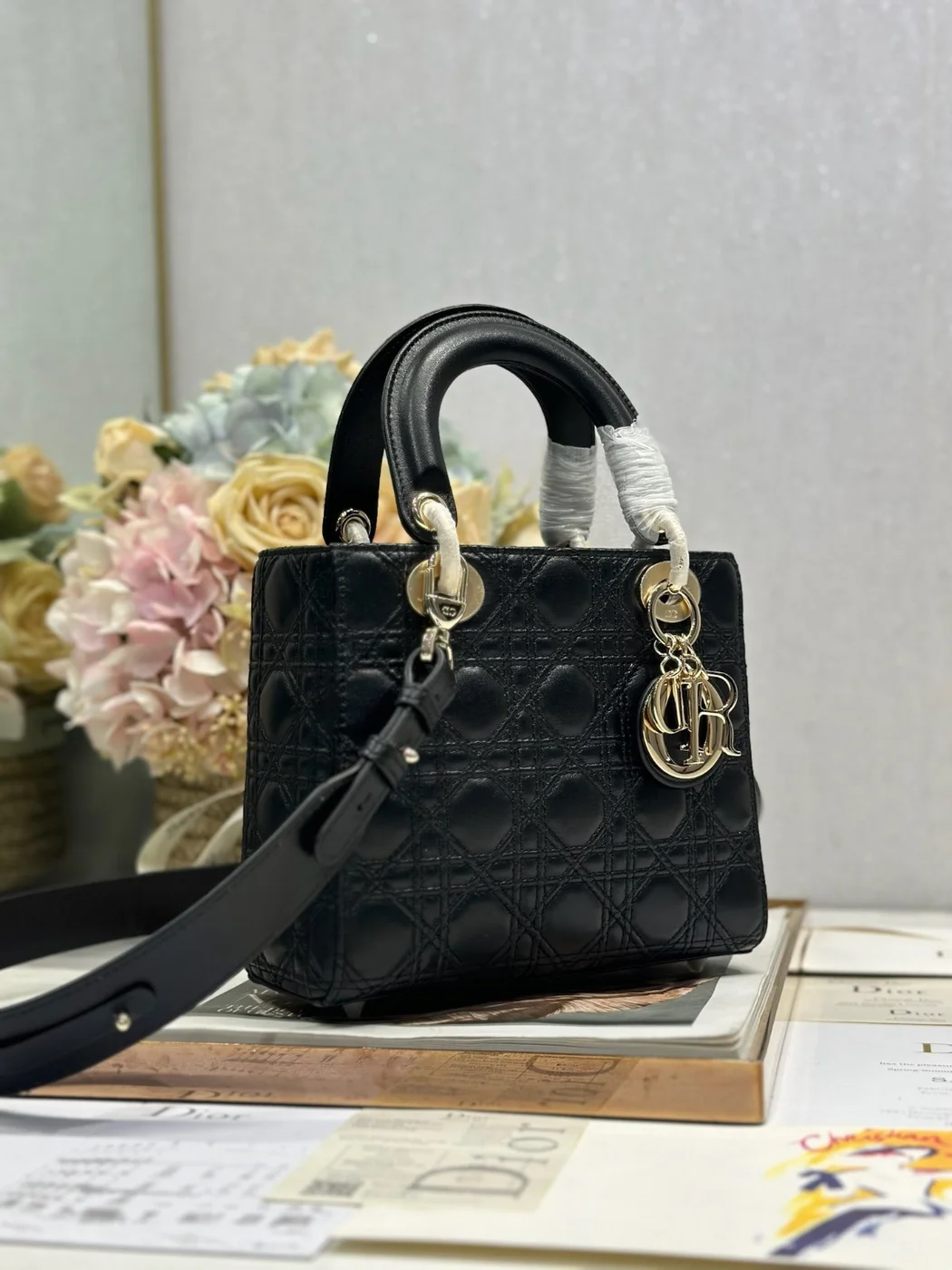Dior Lady Small Black Handbag product view 2