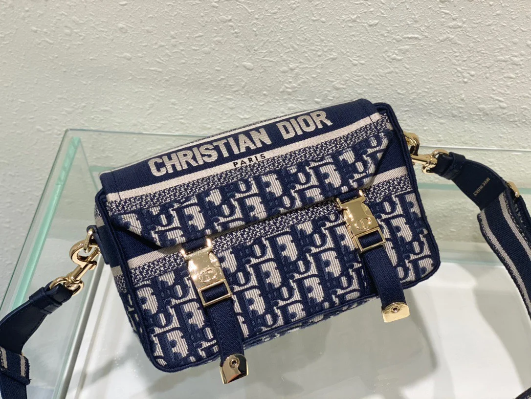 Dior Camp Women’s Canvas Patterned Handbag 25x15x8cm product view 2