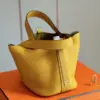 Hermès Picotin 18 Yellow Togo leather Gold Hardware Bag product view 2