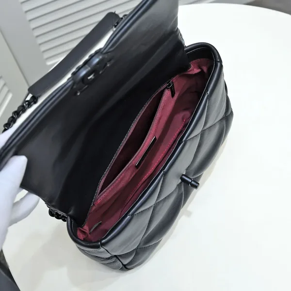 Chanel 19 Flap Bag 26 cm All Black product view 3