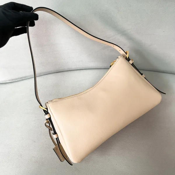 Prada Medium Aimée Shoulder Bag | Beige product view 3