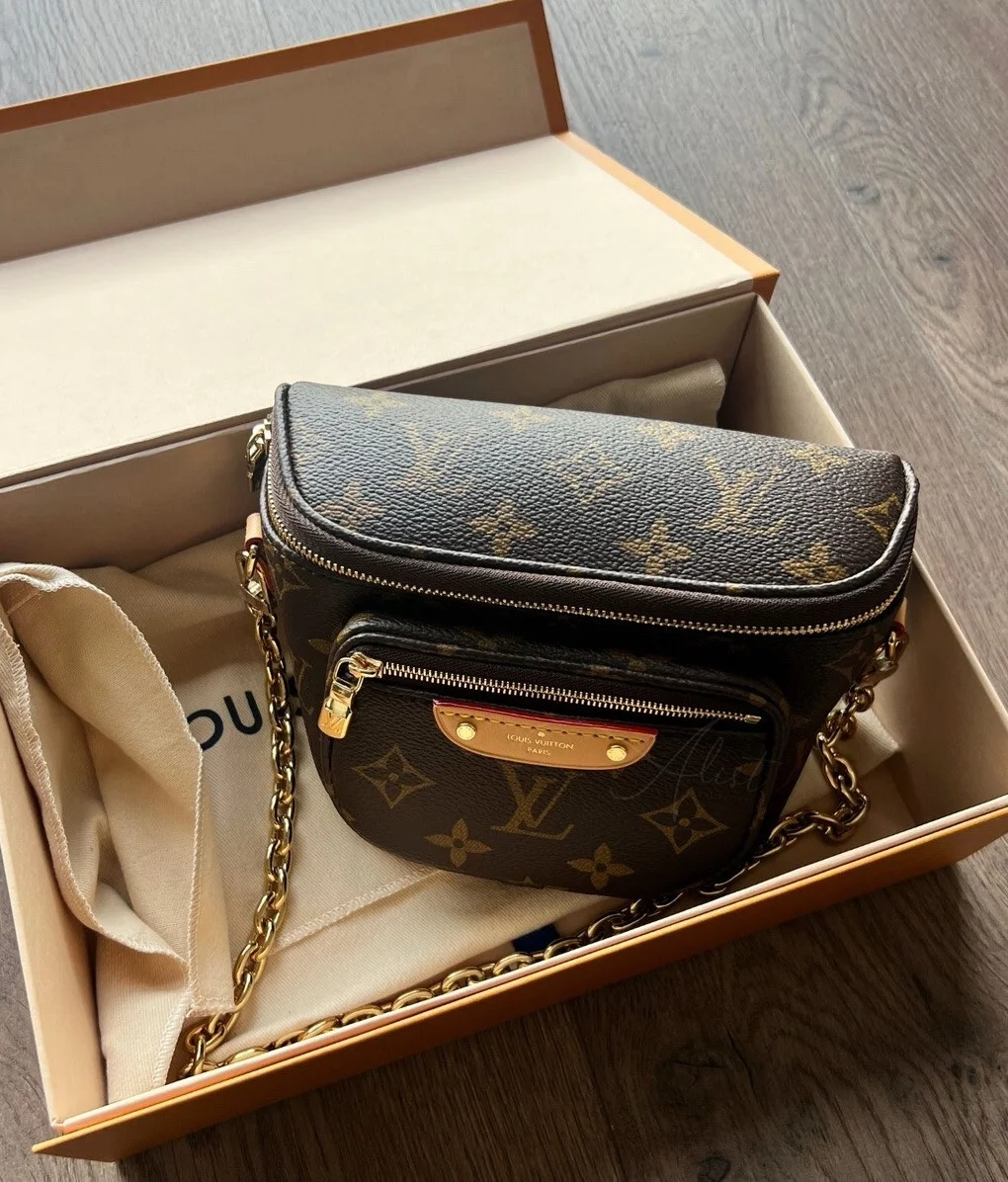 Louis Vuitton Mini Bumbag in Monogram canvas Bag product view 1