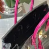 Hermès Birkin 30 Black/Pink Crocodile Leather – Custom Made Bag product view 6