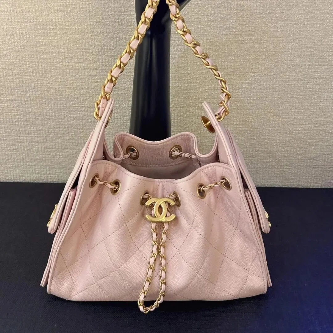 Chanel 25 Pink Mini with Gold Hardware Bag