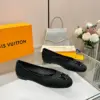 Louis Vuitton Women Black Mesh Ballet Flats product view 1