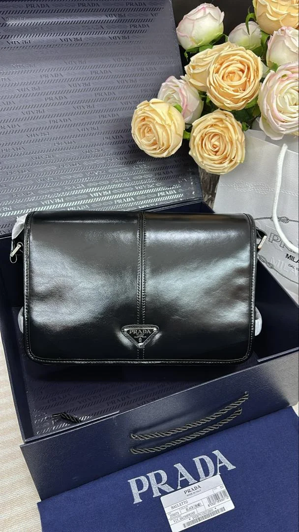 Prada Leather shoulder bag product view 1