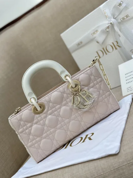 Dior D-Joy Women’s Handbag Pink Cowhide 26 cm product view 8