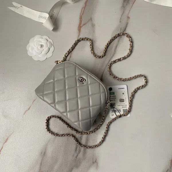 Chanel Black Leather Makeup Bags product view 5