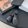Chanel Women Black Quilted Leather Slides product view 4