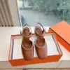 Hermès Women Brown Leather Heels product view 3