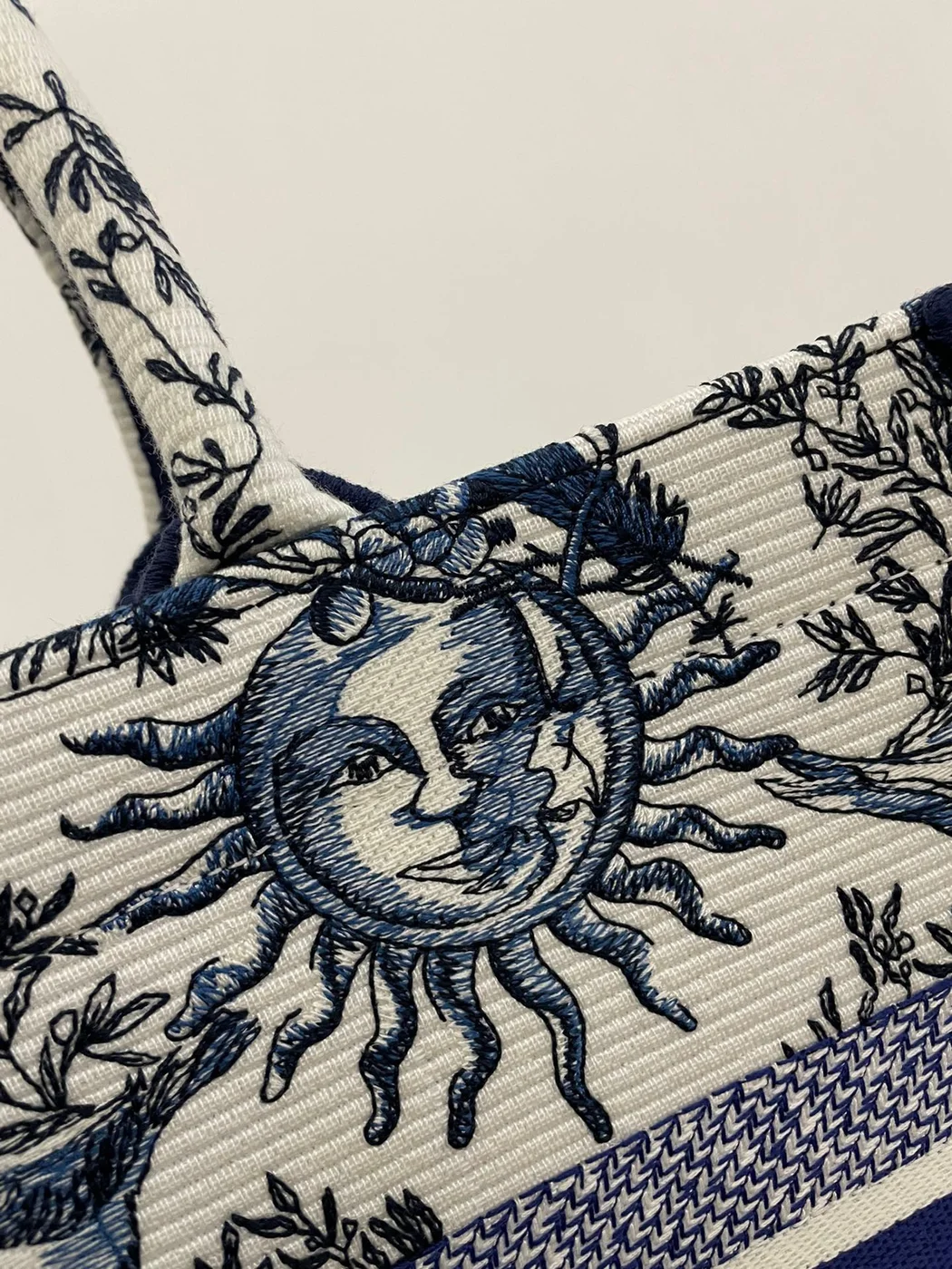 Dior Book Tote Women’s Handbag Embroidered Fabric Size 36 cm product view 4
