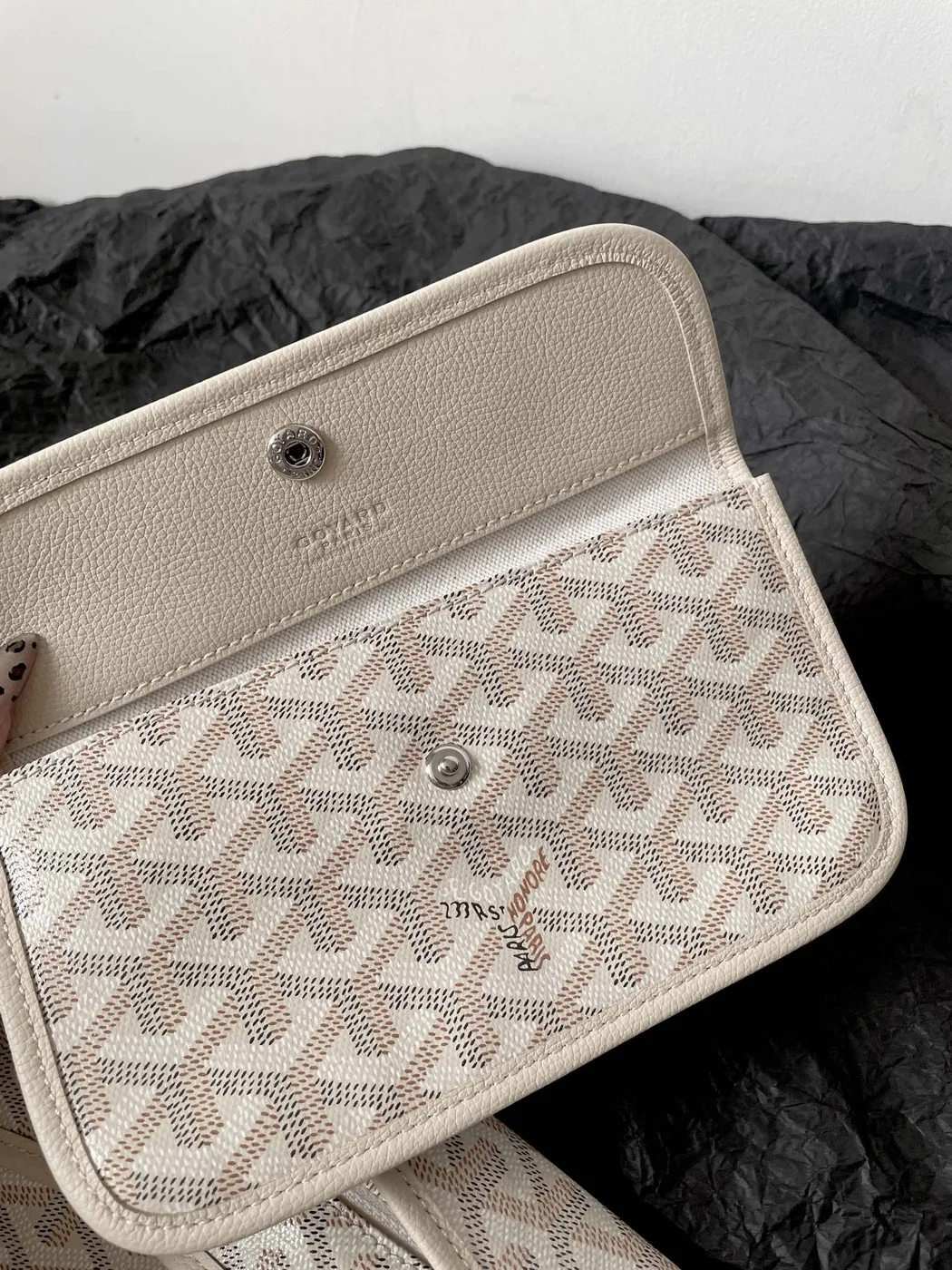 Goyard Goyardine Boheme Hobo White Bag product view 4