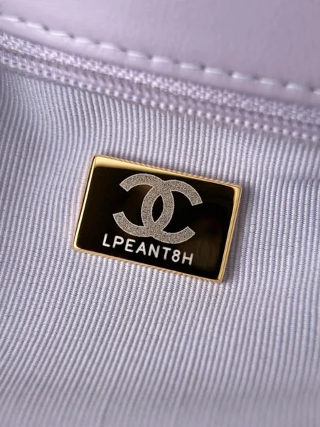 Chanel Small Preppy Coco Flap Bag in Purple product view 4