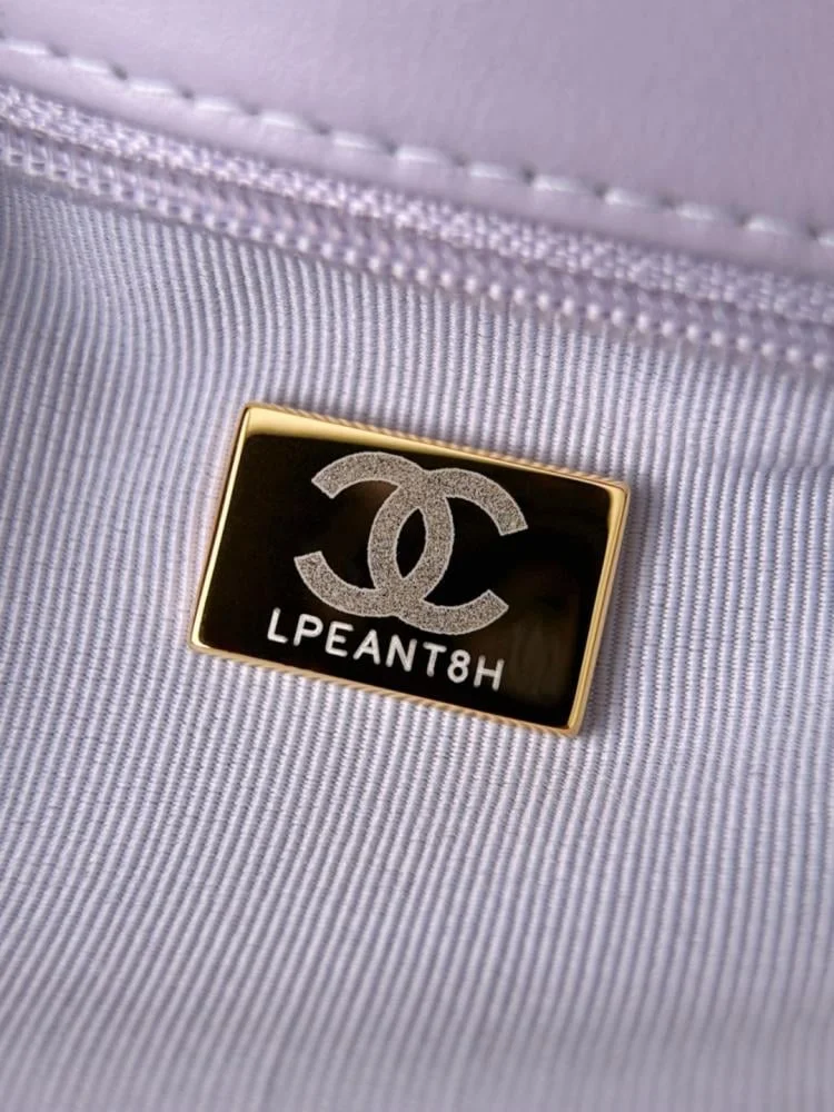 Chanel Small Preppy Coco Flap Bag in Purple product view 4