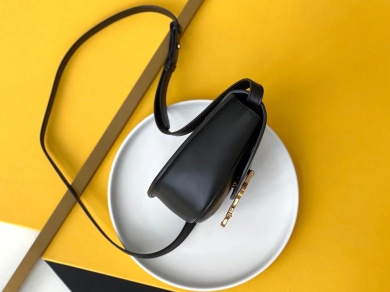 Saint Laurent Kaia Small Satchel in Smooth Leather Bag product view 2