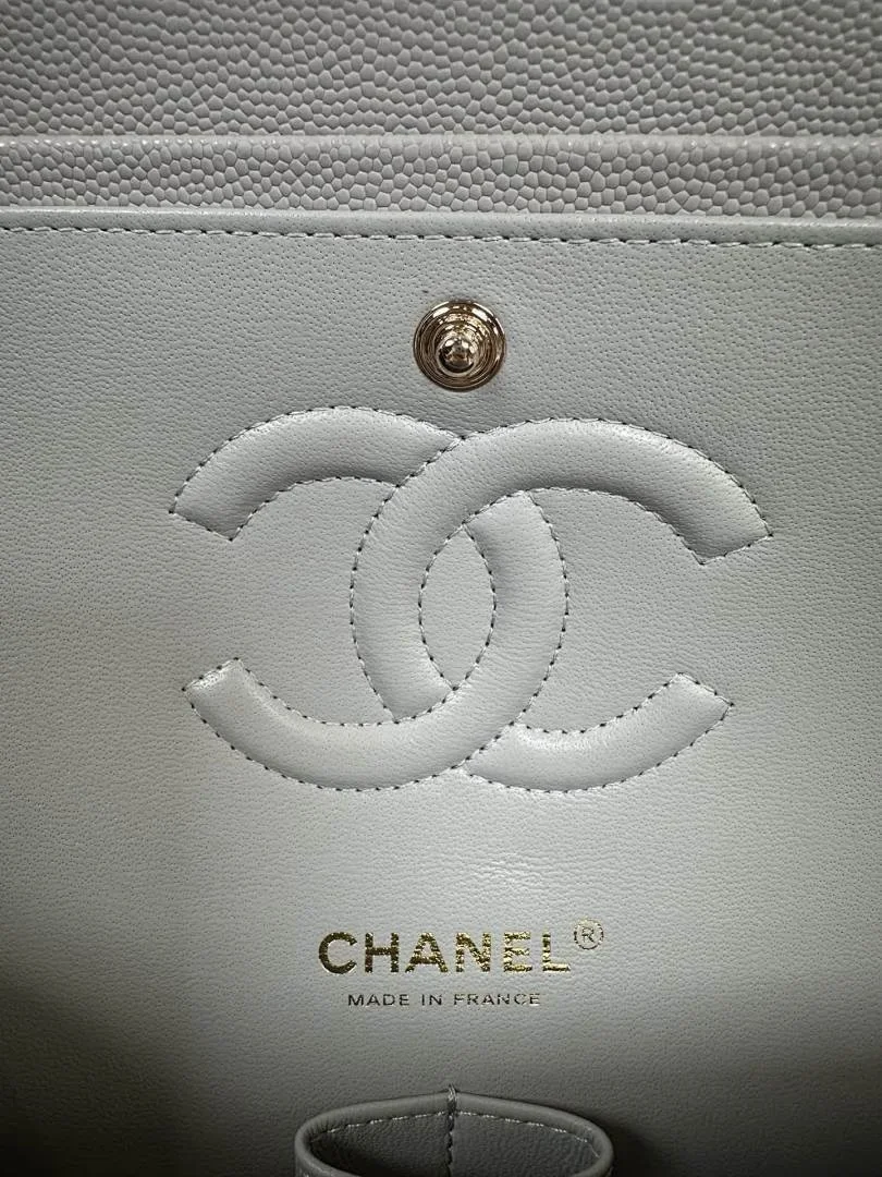 Chanel Classic Flap 25 Medium Grey Bag product view 5