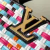 Louis Vuitton Capucines Plaid Pattern Handbags 27x18x9cm product view 5