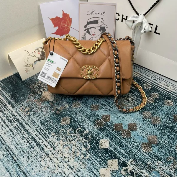Chanel Medium 26 Flap Bag In Peanut Lambskin product view 1