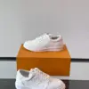 Louis Vuitton Men White Leather Sneakers product view 4