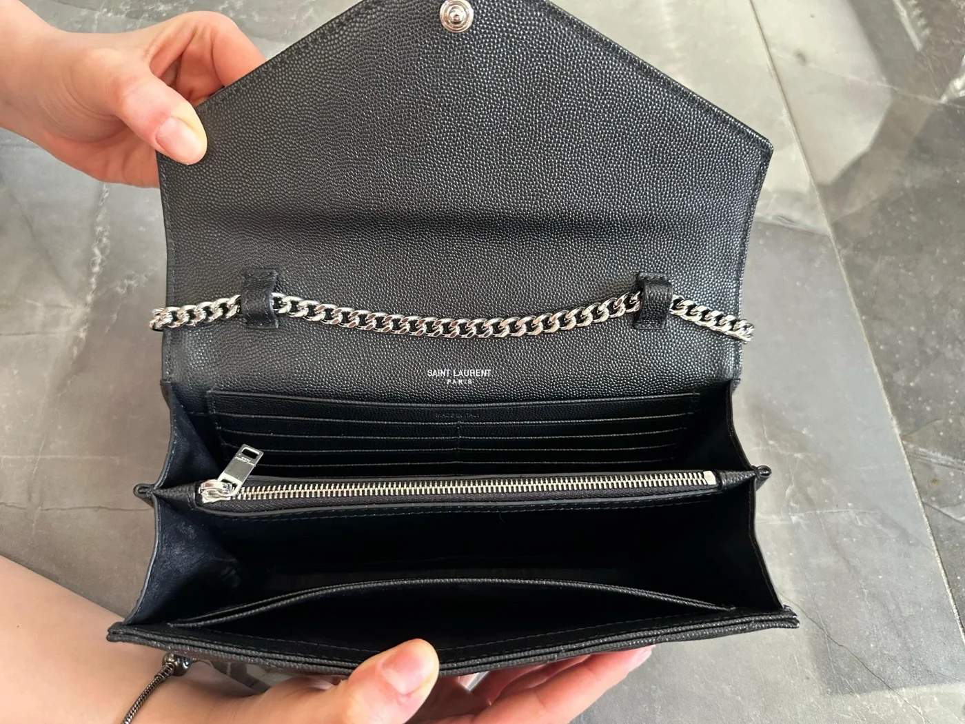 Saint Laurent Woc black with Silver hardware Bag product view 8