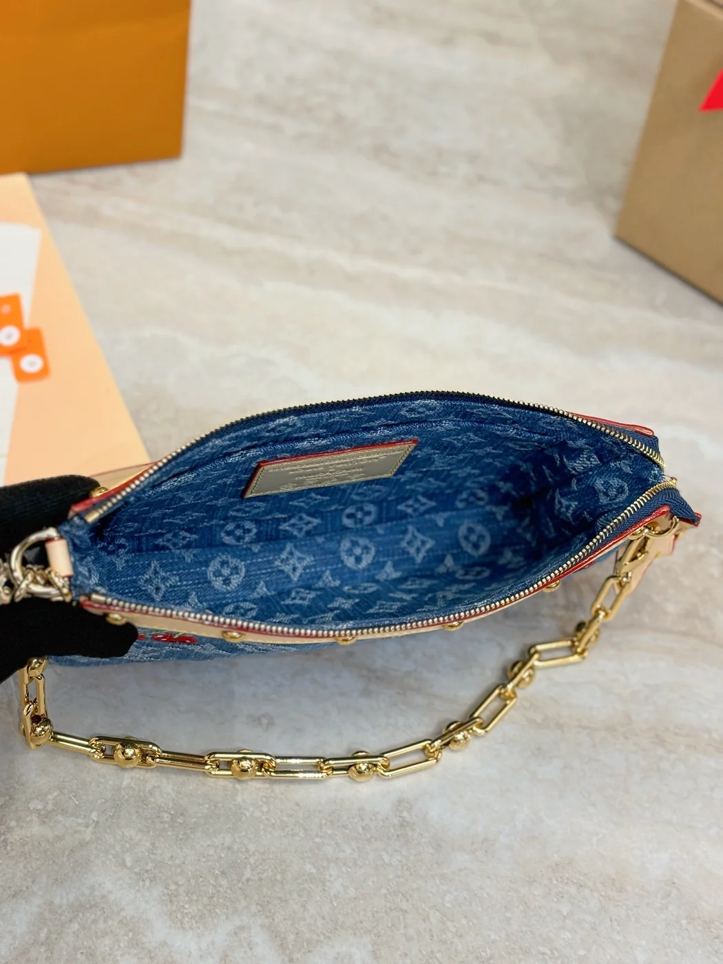 Louis Vuitton x Takashi Murakami Cherry Pochette Accessoires Bag product view 4