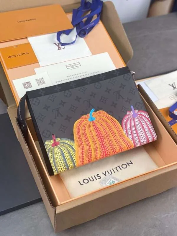 Louis Vuitton Pochette Clutch Bag Pumpkin Pattern 26 cm product view 1