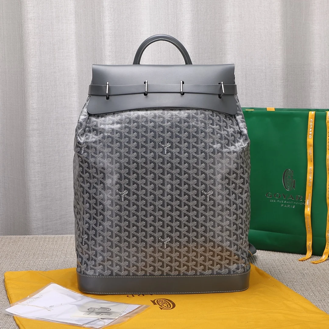 Goyard Steamer PM Grey Backpack product view 1